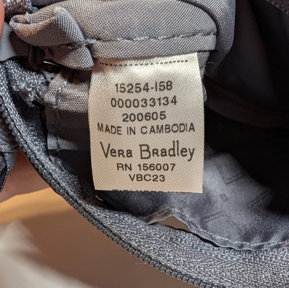 Vera Bradley Zip ID Case NWT